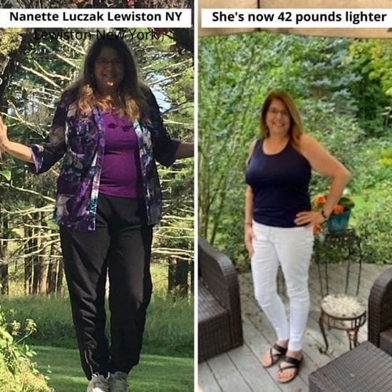 Weight Loss results after working with a private fitness coach